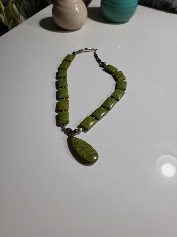 Green Tourqoise Necklace
