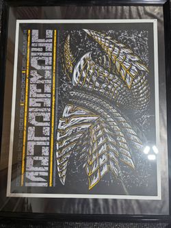 Framed Soundgarden Concert Poster Print