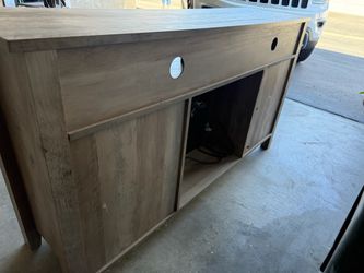 TV cabinet with fireplace heater