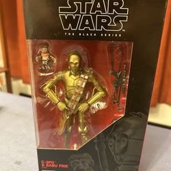 Lot Of Star Wars Marvel Disney C-3PO R2D2 Babu Frik Black Series