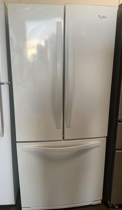 Whirlpool 3-Door  White Fridge
