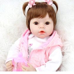 Muñeca Realista De Cilicona Tamaño De Un Bebé Verdadero