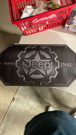 Jeep Since 1941 Metal Decorative Sign Metal
