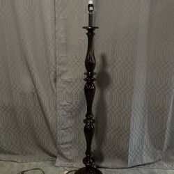 Brown Floor Lamp 54” Tall 