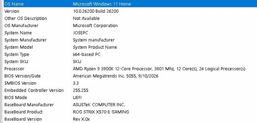 GAMING PC – RYZEN 9 + RTX 3050