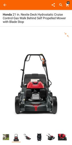 Brand new in box still top of the line honda lawn mower