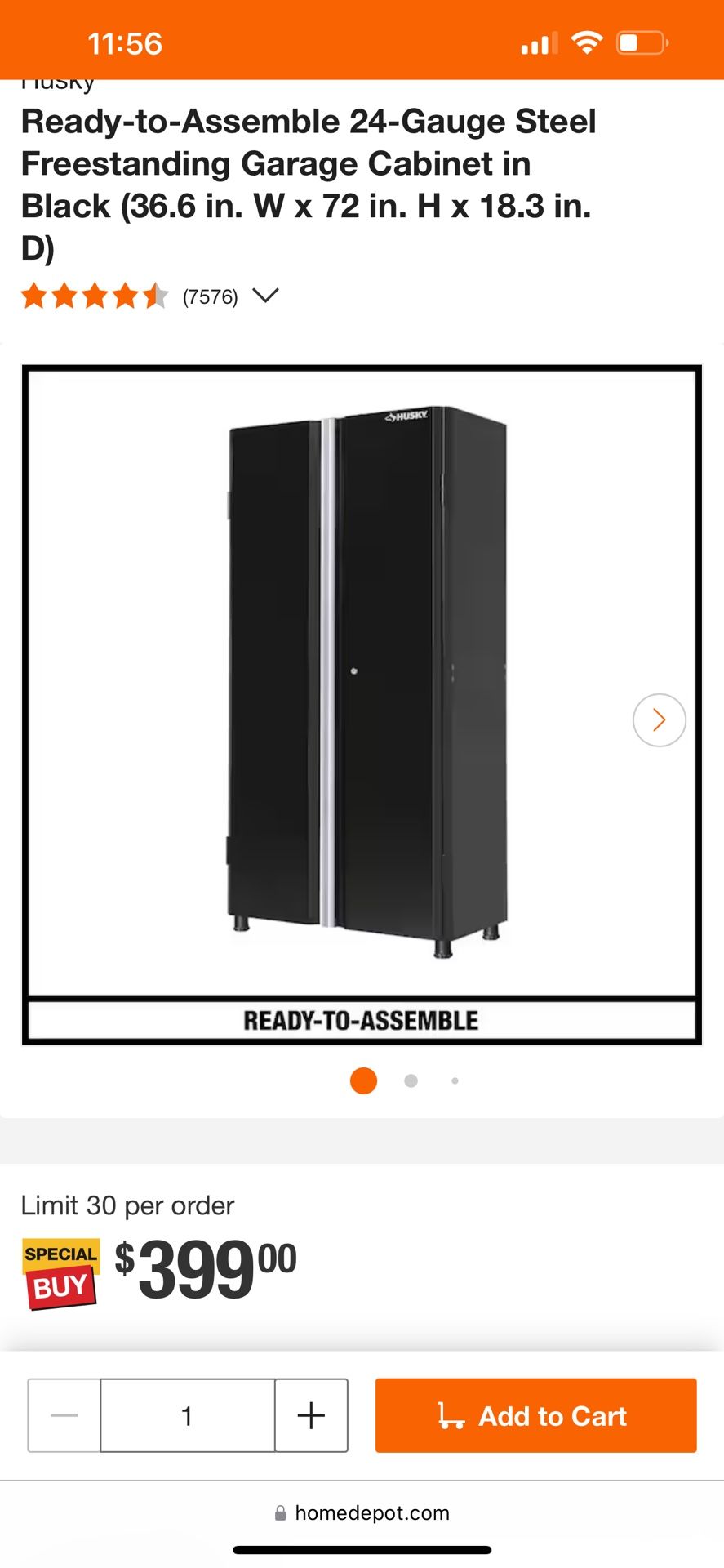 Husky Storage Cabinets