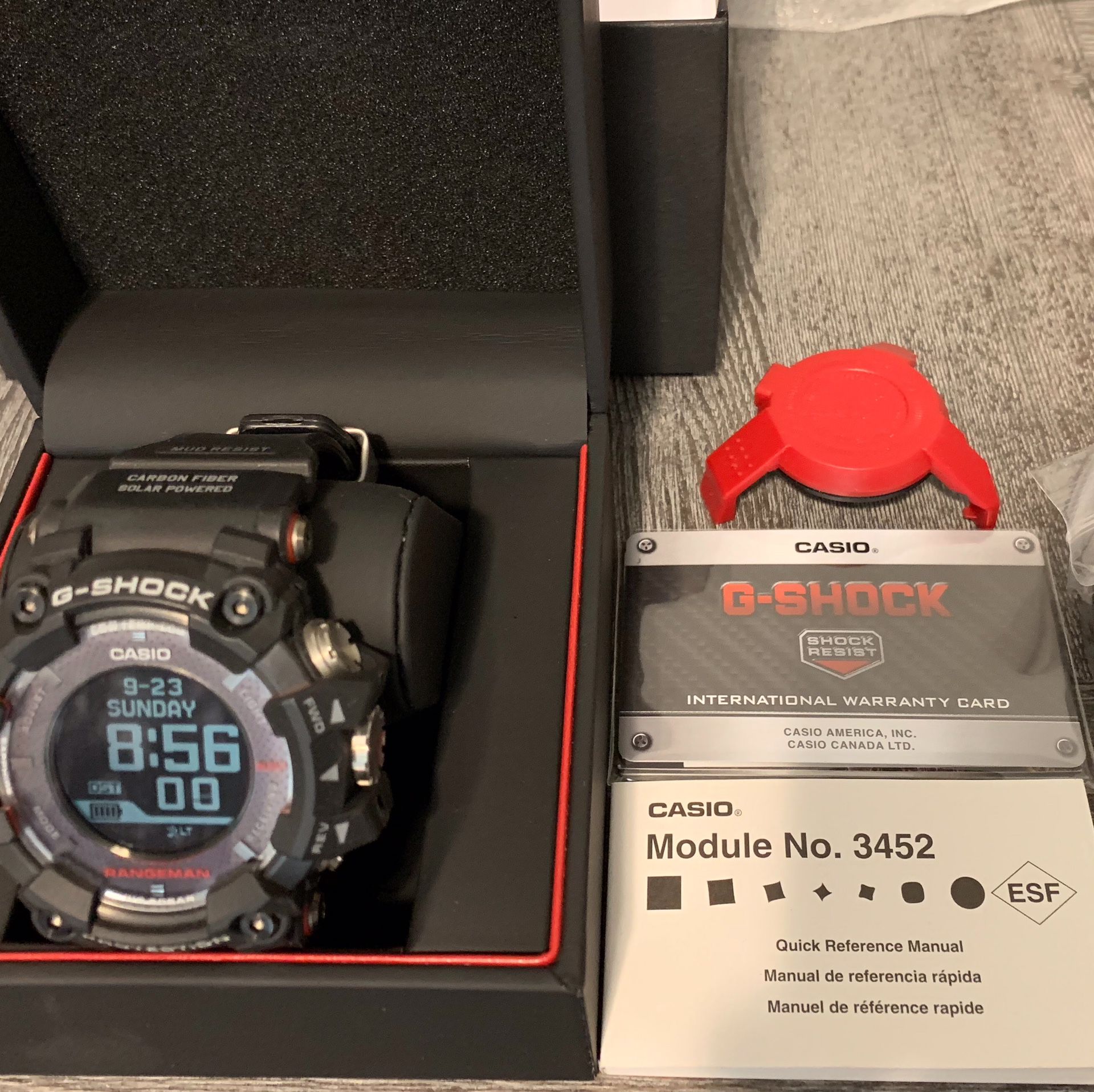 Mint 2018 G-Shock Rangeman SOLAR Watch GPR-B1000 for Sale in Las Vegas, NV - OfferUp