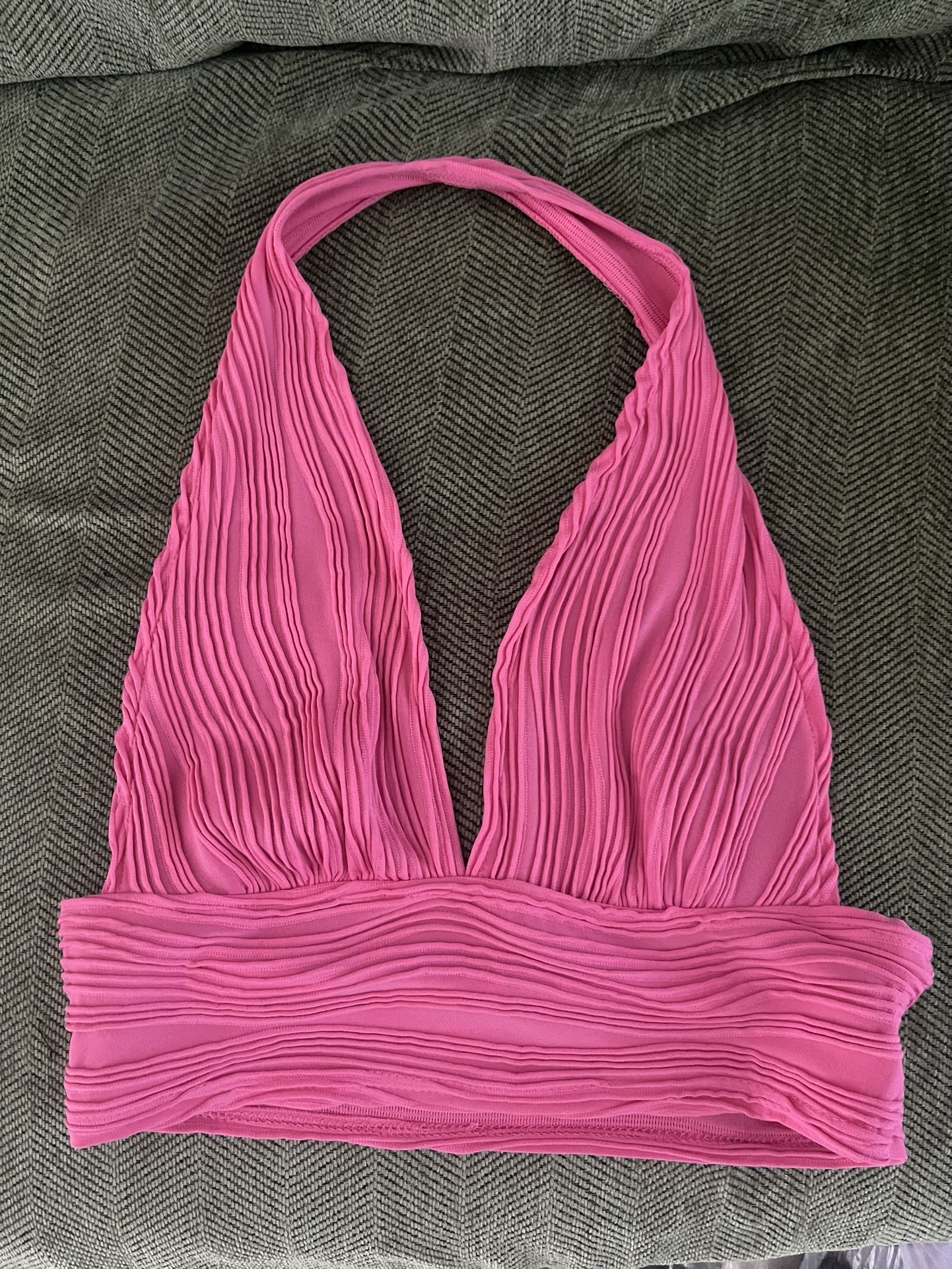 Pink Halter Top
