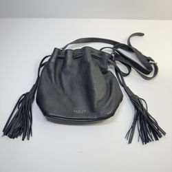Radley London Black Leather Bucket Bag