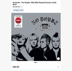 No Doubt Vinyl