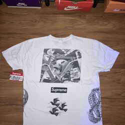 S/S 17’ Rare Supreme x MC ESHER White Large T-Shirt 