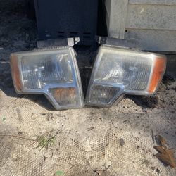 Headlights 09-14 Ford F-150 