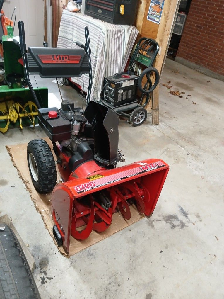 Used Mtd Snowblower 