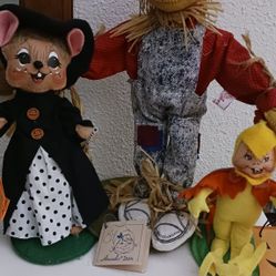Annalee Collectible Halloween Dolls