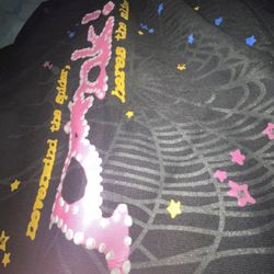 Sp5der hoodie P*NK *WINTER SALE* Slighty used !SIZE LARGE! Price Negotiable! Meet ups perferred 