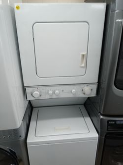 GE 24" unitized washer and dryer stack - Free delivery