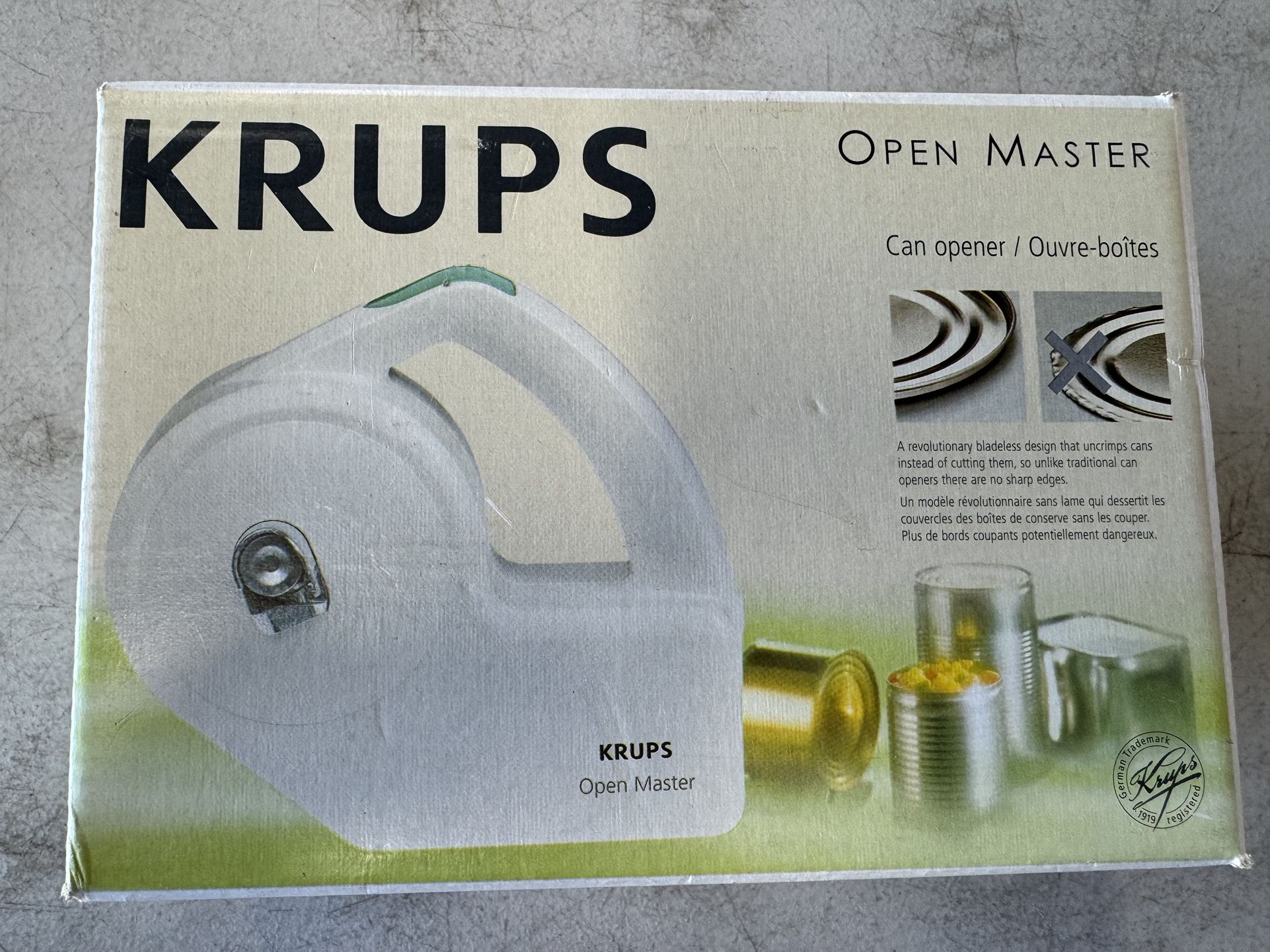 Krups Electric Can Opener