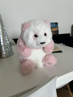 Stuffed Pink Panda with Sunglasses