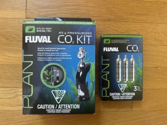 Fluval CO2 Kit and Refill Cartridges