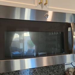 GE Over-the-Range Microwave – Stainless Steel