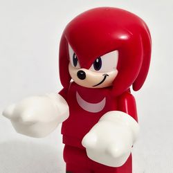 Lego Knuckles SON016 Minifigure w/Grin Sonic the Hedgehog 76(contact info removed)8
