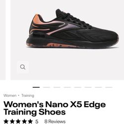Reebok Nano Shoes New Size 9 Woman