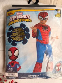 Spidey Costume 3T-4T