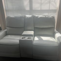 Ashley Power Reclining Sofa And Loveseat 