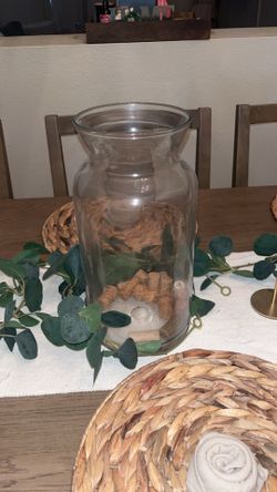 Glass vase/decor