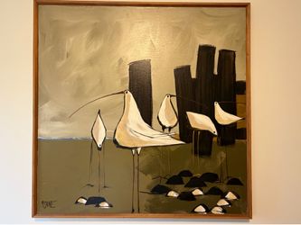 Large art painting MCcaine