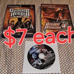 Ps2 Playstation 2 Games Late May Arrivals $7