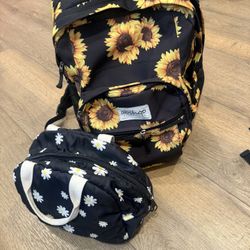 Backpack With A Lunchbox