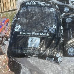 Black Premium Mulch - Bag