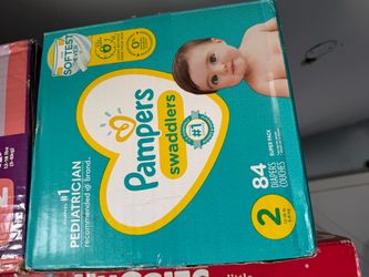 Pampers swaddlers size 2