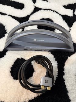 Tobenone USB-C Docking Station with HDMI Cable