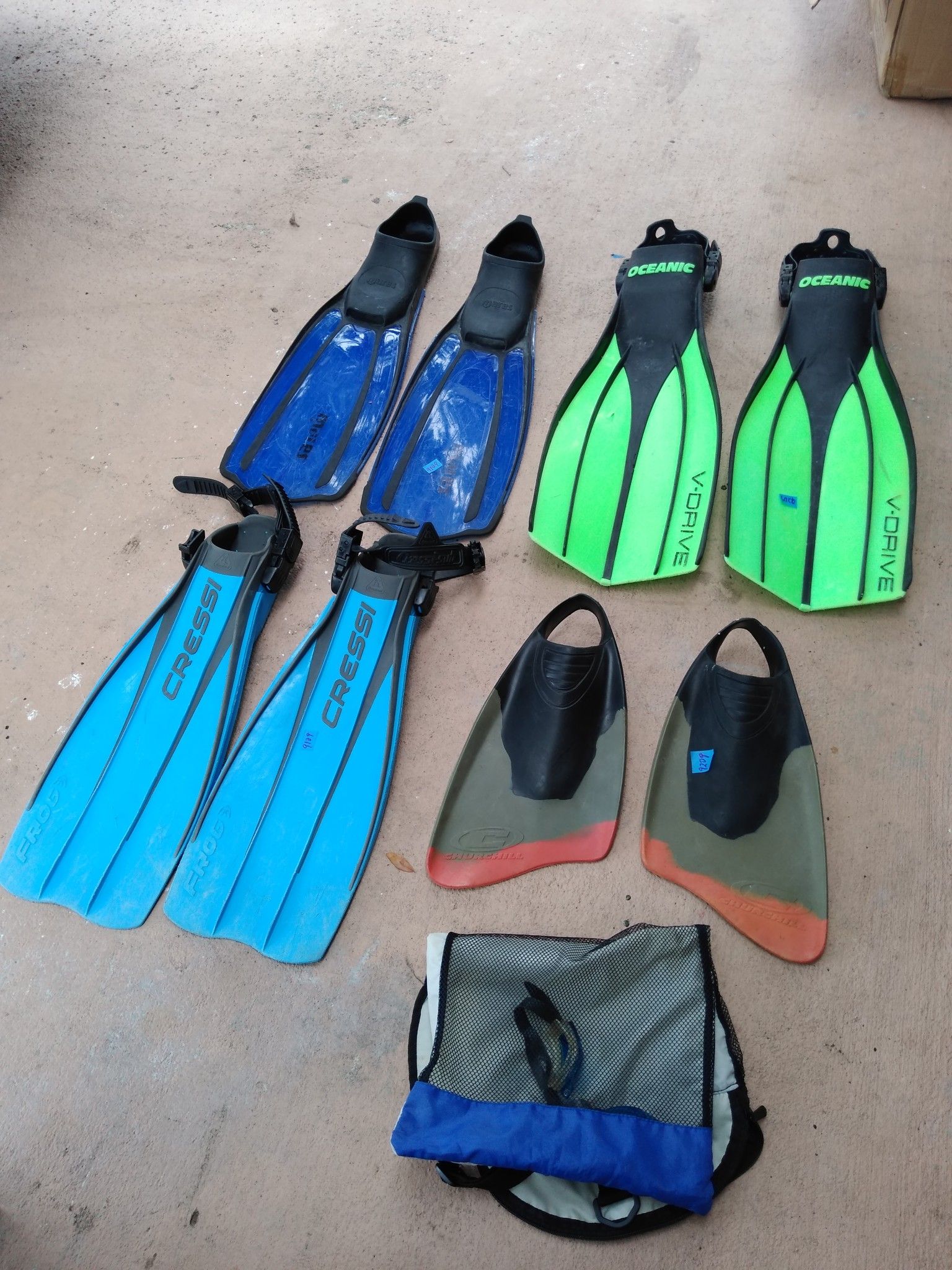 Snorkel fins