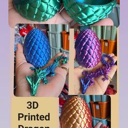 3D Printed Dragon Eggs