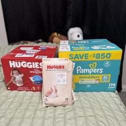 New Born Pampers 
