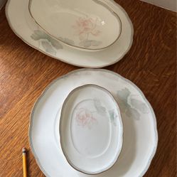 Four Piece Noritake Golden Empress Serving Pieces