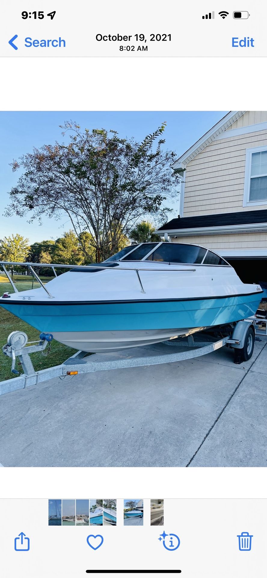 98 Maxum Cuddy Cub Boat