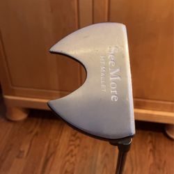 SeeMore HT Mallet Matte Black CS Putter 34” RH