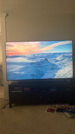 75" Samsung Smart TV + Full Surround Sound Home Theater Setup