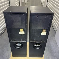 Vintage Kef 104/2 Speaker Cabinets Pair (Parts!)