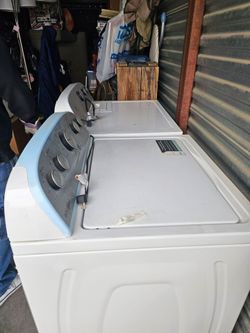 Washer and dryer