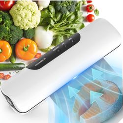Vacuum Sealer Machine for Food,Full Automatic Food Sealer, Fast/Compact/Multi-Functional food saver vacuum sealer machine with External Vacuum System 