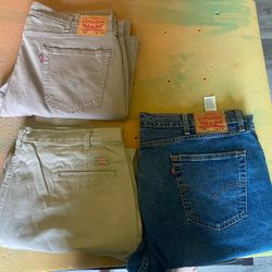 Levi’s And Dickies Pants For Cheap