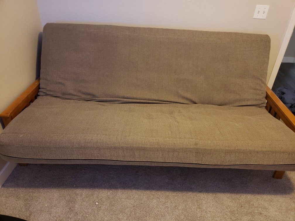 Futon with mattress