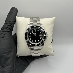 Black & Silver Luxury Watch