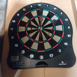 Vintage Electronic Dart Board Game 